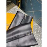 Louis Vuitton LV Women Sparkle High Boot Black Calf Leather Side Zip 9.5 CM Heel - Image 7
