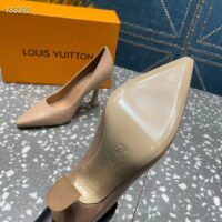 Louis Vuitton LV Women Sparkle Pump Nude Pink Lamb Leather Outsole 9.5 Cm Heel (10)