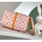 Louis Vuitton LV Women Speedy Bandoulière 25 Handbag Beige Ocher Monopaname Coated Canvas – Image 4