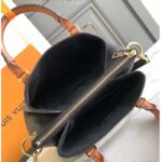 Louis Vuitton LV Women Vendôme MM Black Cowhide Leather Monogram Coated Canvas - Image 7