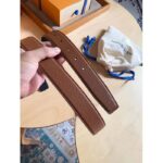 Louis Vuitton Unisex LV Initiales 40 MM Reversible Belt Taurillon Calf Leather Signature Buckle - Imagen 5