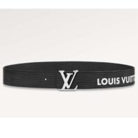 Louis Vuitton Unisex LV Initials 40 MM Reversible Belt Black Eclipse Epi XL Cowhide Leather (1)