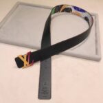 Louis Vuitton Unisex LV Initials 40 MM Reversible Belt Multicoloured Leather Metal Buckle - immagine 8