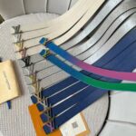 Louis Vuitton Unisex LV Initials 40 MM Reversible Belt Silver Taurillon Calf Leather - Bild 9