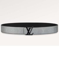 Louis Vuitton Unisex LV Initials 40 MM Reversible Belt Silver Taurillon Calf Leather (9)