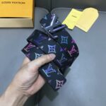 Louis Vuitton Unisex LV Light 40 MM Reversible Belt Monogram Spotlight Multi Black Calf Leather – Image 6