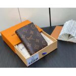 Louis Vuitton Unisex LV Lisa Wallet Lollipop Pink Monogram Coated Canvas Grained Cowhide Leather – Bild 5