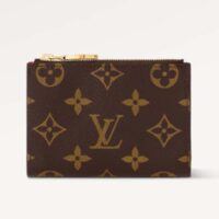 Louis Vuitton Unisex LV Lisa Wallet Tonic Orange Monogram Coated Canvas Grained Cowhide Leather (5)