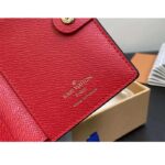 Louis Vuitton Unisex LV Lisa Wallet Tonic Orange Monogram Coated Canvas Grained Cowhide Leather – Image 10