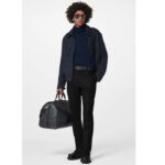 Louis Vuitton Unisex LV Optic 40 MM Reversible Belt Black Calf Leather Initiales Buckle – Bild 11