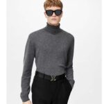 Louis Vuitton Unisex LV Optic 40 MM Reversible Belt Black Calf Leather Initiales Buckle – Bild 10