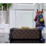 Louis Vuitton Unisex LV Petite Malle Capitale Monogram Coated Canvas Cowhide Leather S-Lock - Image 6