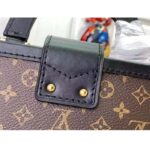 Louis Vuitton Unisex LV Petite Malle Capitale Monogram Coated Canvas Cowhide Leather S-Lock - Image 10