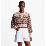 Louis Vuitton Unisex LV Pretty LV 20 MM Reversible Belt Pink Leather Monogram Canvas Recto Side - Image 6