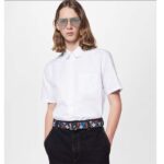 Louis Vuitton Unisex LV Shape 40 MM Reversible Belt Black Calf Leather – Bild 11