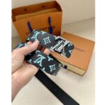 Louis Vuitton Unisex LV Shape 40mm Reversible Belt Monogram Playground Canvas Front Side – Bild 5