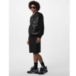 Louis Vuitton Unisex LV Skate Sneaker Black Swarovski Crystals Monogram Denim Double Laces Rubber – Bild 12