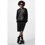 Louis Vuitton Unisex LV Skate Sneaker Black Swarovski Crystals Monogram Denim Double Laces Rubber – Bild 11