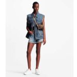 Louis Vuitton Unisex LV Time Out Sneaker Calf Leather Rubber Initials Monogram Flowers – Image 11