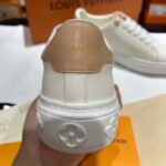 Louis Vuitton Unisex LV Time Out Sneaker Calf Leather Rubber Initials Monogram Flowers – Image 9