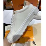Louis Vuitton Unisex LV Time Out Sneaker Calf Leather Rubber Initials Monogram Flowers – Image 6