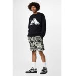 Louis Vuitton Unisex LV Trainer Sneaker Black Printed Canvas Rubber Outsole Monogram Flowers – Bild 12