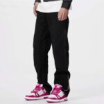 Louis Vuitton Unisex LV Trainer Sneaker Fuchsia Mix Materials Rubber Outsole Initials Monogram Flowers - Imagen 12