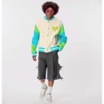 Louis Vuitton Unisex LV Trainer Sneaker White Printed Canvas Rubber Outsole Initials - Imagen 11