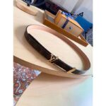 Louis Vuitton Unisex Pretty LV Enamel 30 MM Reversible Belt Monogram Canvas Recto Side - immagine 2