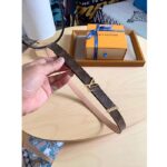 Louis Vuitton Unisex Pretty LV Enamel 30 MM Reversible Belt Monogram Canvas Recto Side - immagine 6