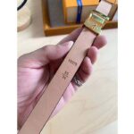 Louis Vuitton Unisex Pretty LV Enamel 30 MM Reversible Belt Monogram Canvas Recto Side - immagine 5