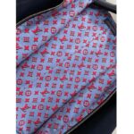 Louis Vuitton Men Cape Hoodie 3D-Effect Monogram Jacquard Wool Silk Navy Regular Fit - Bild 7