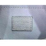 Louis Vuitton Women LV Baia PM Light Lilac Perforated Mahina Calfskin Round Coin Purse - Imagen 11