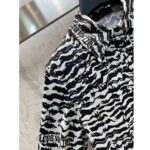 Louis Vuitton Men LV Ink Tiger Silk Shirt Silk Black White Regular Fit - Bild 8