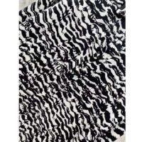 Louis Vuitton Women LV Ink Tiger Silk Shirt Silk Black White Regular Fit (10)