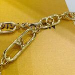 Louis Vuitton Women My LV Chain Belt Adjustable Metal Gold-Color Finish Monogram Flowers - Image 8