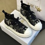 Dior CD Unisex Walk'n'Dior Platform Sneaker Deep Blue Dior Oblique Technical Mesh Calfskin - Bild 5