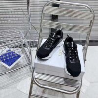 Dior Unisex Shoes CD B22 Sneaker Black Technical Mesh Calfskin (11)