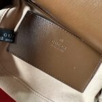 Gucci GG Women Gucci Horsebit 1955 Mini Rounded Bag Beige Ebony GG Supreme Canvas - Image 10