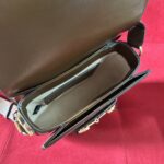 Gucci GG Women Gucci Horsebit 1955 Mini Rounded Bag Beige Ebony GG Supreme Canvas - Image 9