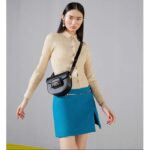 Gucci GG Women Gucci Horsebit 1955 Mini Rounded Bag Black Leather Cotton Linen Lining - Image 11