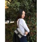 Gucci Women Dionysus GG Small Rectangular Bag Beige Blue GG Supreme Canvas – Image 11