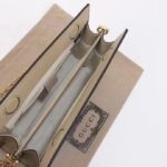 Gucci Women Ophidia GG Small Shoulder Bag Beige White GG Supreme Canvas Double G - Image 9