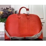 Louis Vuitton LV Unisex Alma Travel GM Vermillon Red Epi XL Grained Leather Handle Clip - Image 5