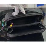 Louis Vuitton LV Unisex Future Trunk Black Calf Leather Double Zip Closure – Image 6