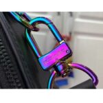 Louis Vuitton LV Unisex Future Trunk Black Calf Leather Double Zip Closure – Image 8