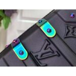 Louis Vuitton LV Unisex Future Trunk Black Calf Leather Double Zip Closure – Image 7