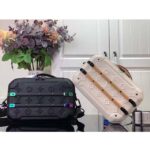 Louis Vuitton LV Unisex Future Trunk White Calf Leather Double Zip Closure – Image 7