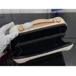 Louis Vuitton LV Unisex Future Trunk White Calf Leather Double Zip Closure – Image 6