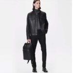 Louis Vuitton LV Unisex Michael Backpack Nv2 Black Damier Infini Onyx Cowhide Leather - Image 13